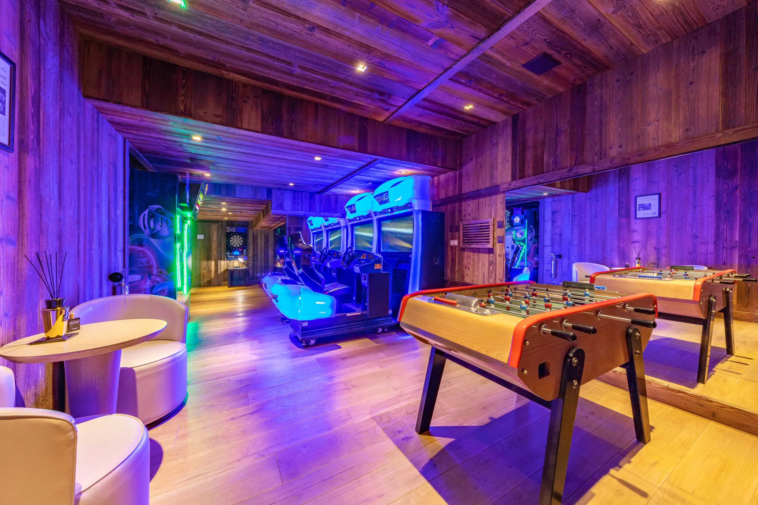 Chalet Ultima Megeve Game room