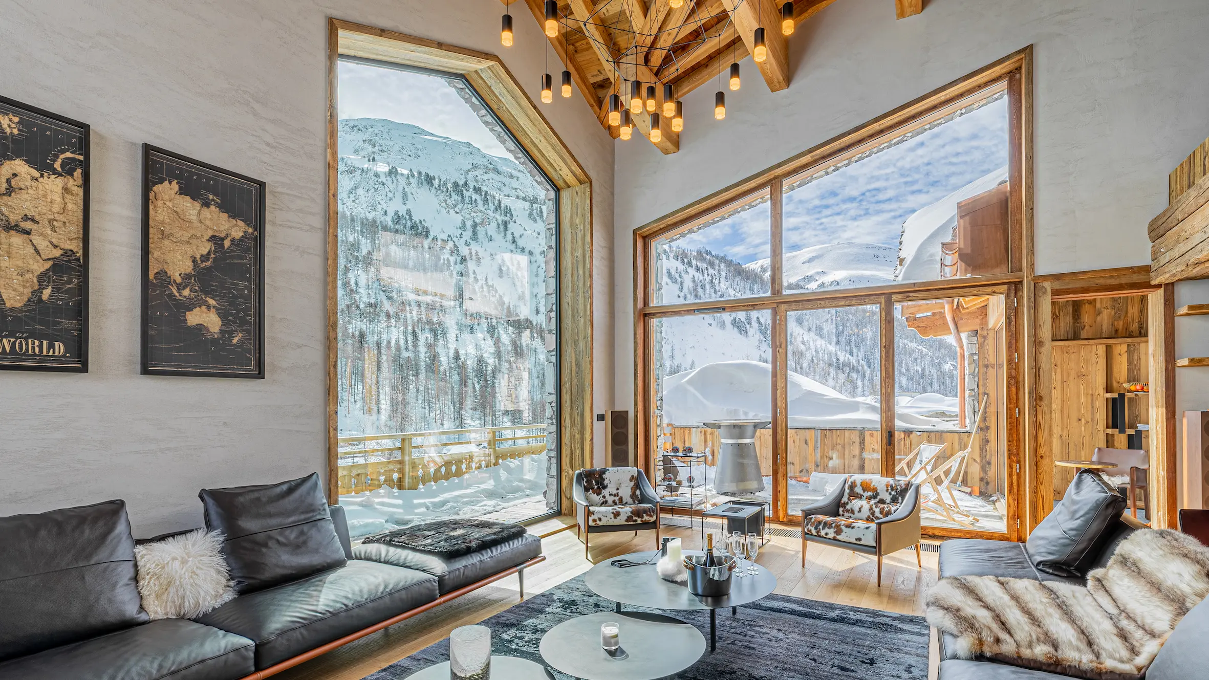 Chalet Orso living room