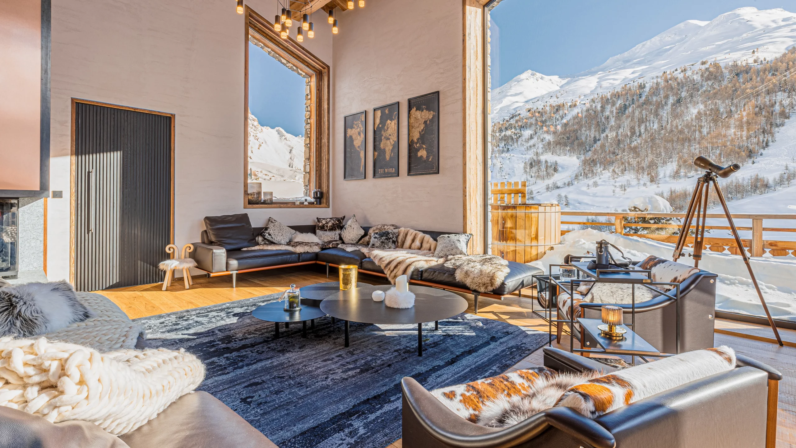 Living room in Chalet Orso