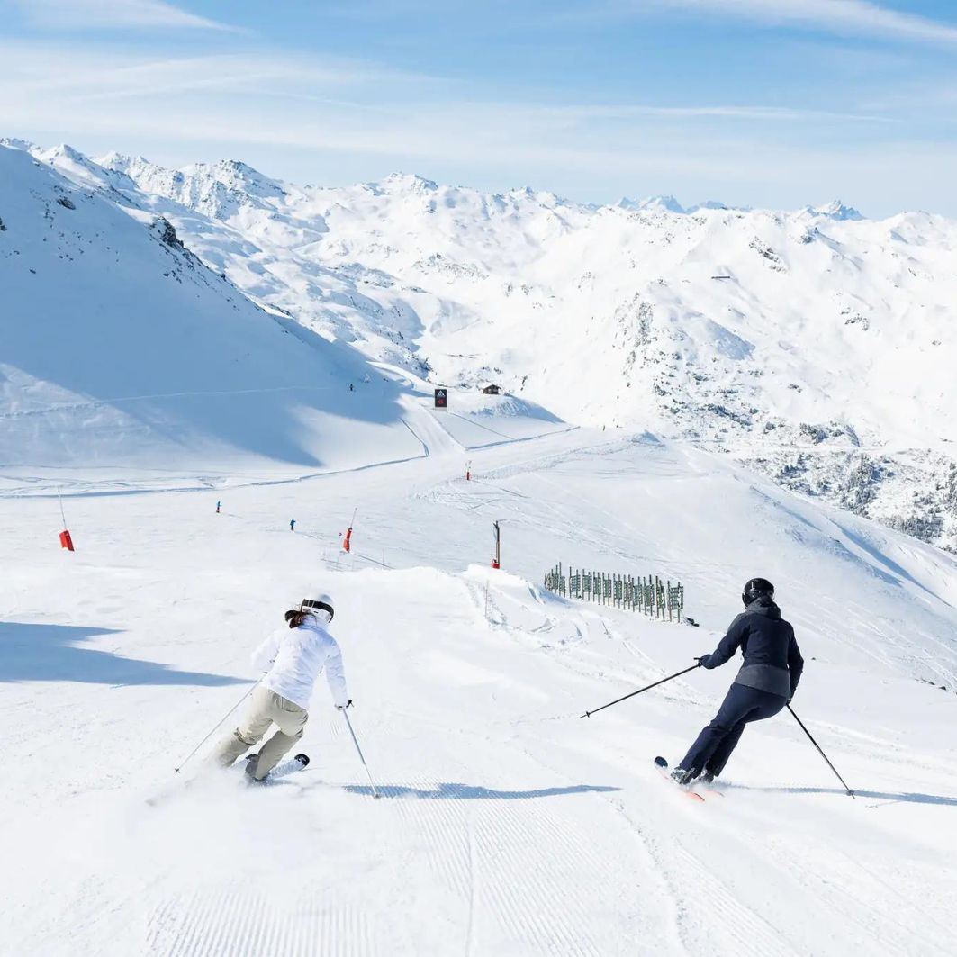 Meribel skiing