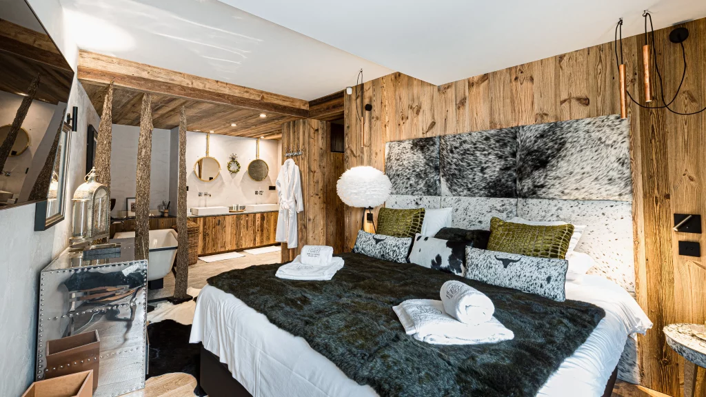 Bedroom in Chalet Orca